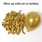 Gold Balloons, 120pcs 5 Inch Chrome Metallic Latex Gold Balloon for Party Supplies Birthday Anniversary Festival Baby Shower Wedding Engagement Decoration